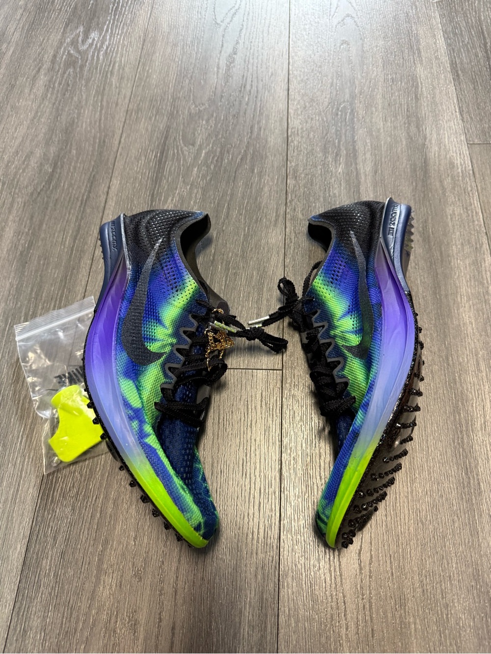 Nike ZoomX Dragonfly 2 Glam Mens Sz 11 Fierce Purple Electric Green IM9131-500